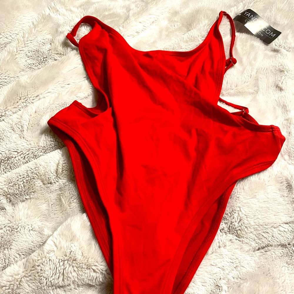 Red baywatch costume!